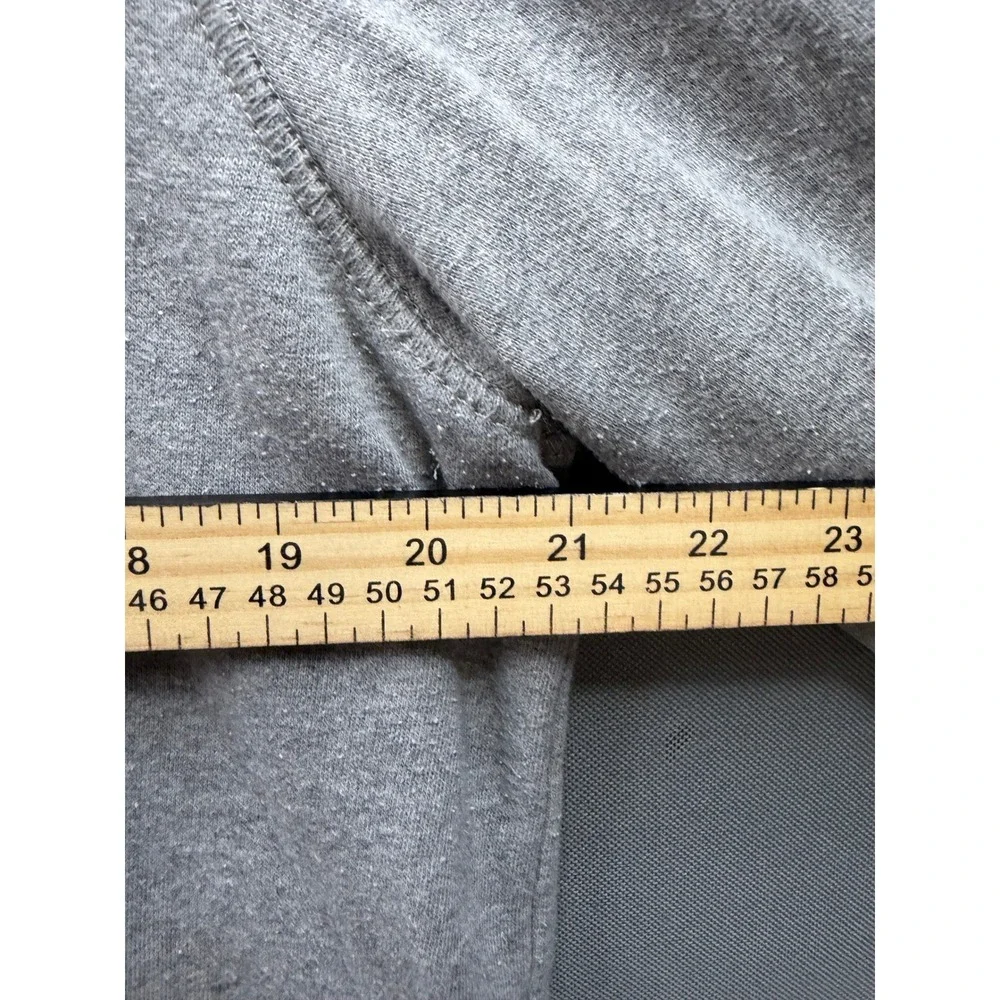 Levi's Hoodie Mens Grey Graphic Batwing Logo Pullover Sweatshirt Large